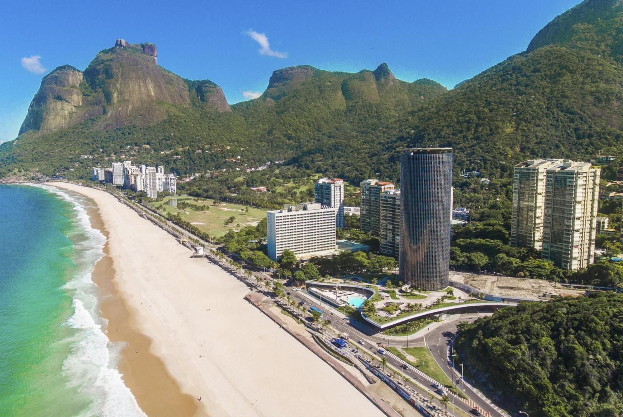 Hotel Nacional Rio De Janeiro - Oficial Eksteriør bilde The hotel (right) in 2016