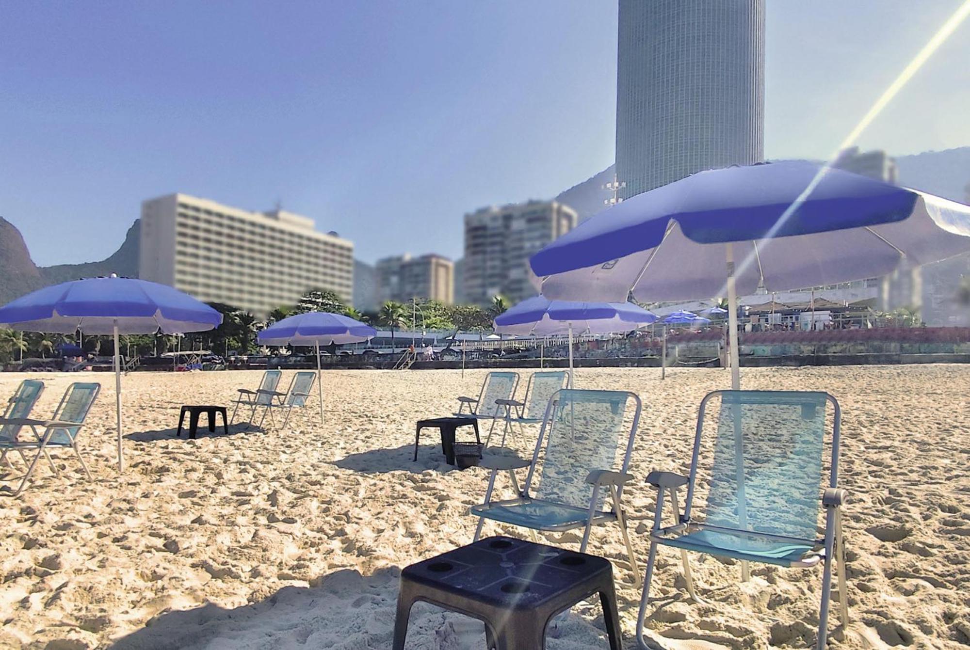 Hotel Nacional Rio De Janeiro - Oficial Eksteriør bilde The beach at the South Beach Casino and Resort